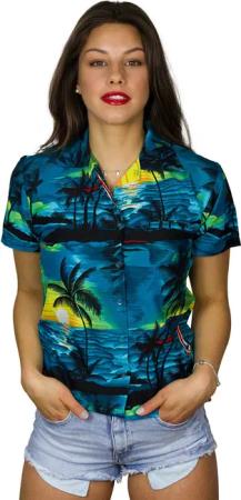 King Kameha Hawaiihemd Surf Funky Hawaiibluse