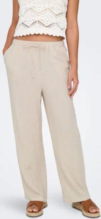 ONLY Stoffhose Leichte Stoffhose mit Kordelzug