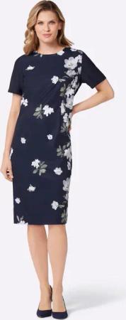 Sieh an! Etuikleid Druckkleid
