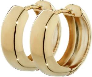 NKlaus Klappcreolen Paar 750 Gelbgold Klappcreolen