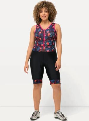 Ulla Popken Radlerhose Radfahr-Radler Sitzpolster Hosenträger