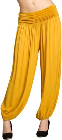 Caspar Stoffhose KHS035 leichte Damen Sommer