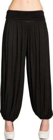 Caspar Stoffhose KHS035 leichte Damen Sommer