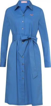 Brigitte von Schönfels Midikleid Hemdblusenkleid mit
