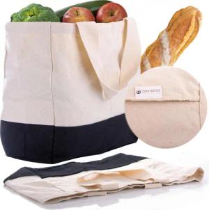 Dimono Einkaufsbeutel Einkaufstasche Shopper Stofftasche, Obst-