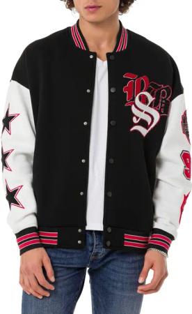 RedBridge Collegejacke im Retro-Look mit auffälligen