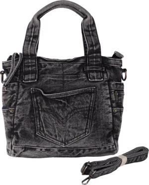 MIRROSI Umhängetasche Damen aus Jeans Schultertasche