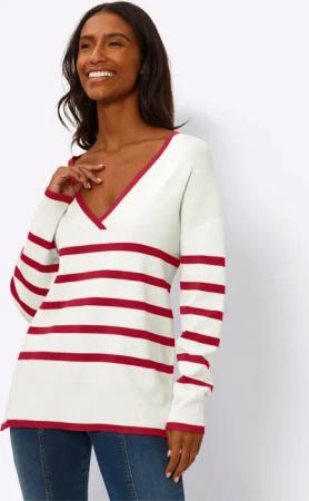 heine Strickpullover Streifenpullover