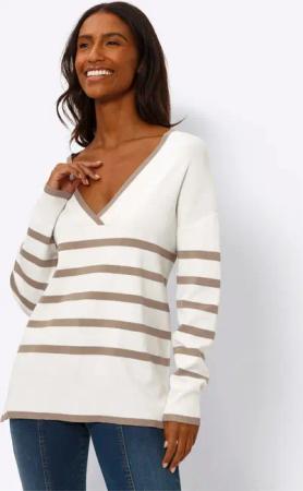 heine Strickpullover Streifenpullover