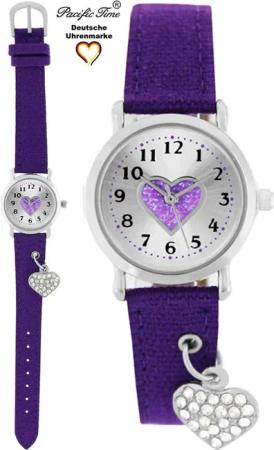 Pacific Time Quarzuhr Kinder Armbanduhr mit