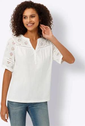 heine T-Shirt Spitzenshirt