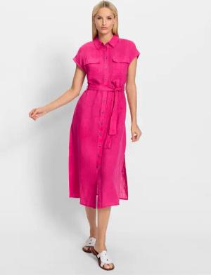 heine Etuikleid Hemdblusenkleid
