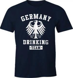 MoonWorks Print-Shirt Deutschland Herren T-Shirt Germany