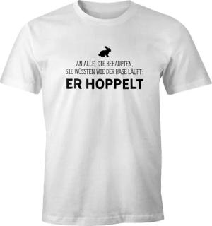 MoonWorks Print-Shirt Herren T-Shirt Spruch an