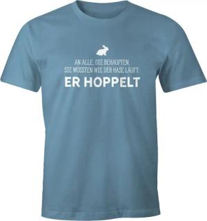 MoonWorks Print-Shirt Herren T-Shirt Spruch an