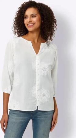 heine Klassische Bluse Baumwollbluse