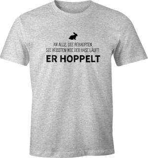MoonWorks Print-Shirt Herren T-Shirt Spruch an