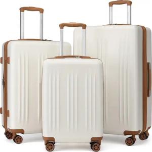 KONO Koffer Handgepäck-Trolley, Ultraleichter Hartschalenkoffer