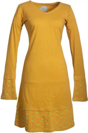 Vishes Jerseykleid Lagenlook Jerseykleid Strickkleid Sweatshirt-Kleid