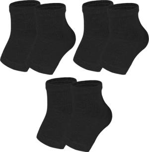 Refttenw Funktionssocken Feuchtigkeitsspendende Gel-Fersensocken zur Fußpflege,