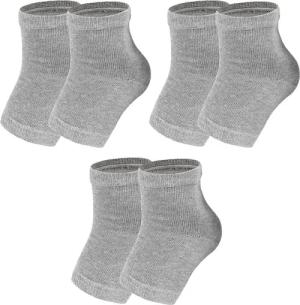 Refttenw Funktionssocken Feuchtigkeitsspendende Gel-Fersensocken zur Fußpflege,
