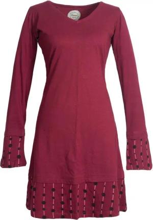 Vishes Jerseykleid Lagenlook Jerseykleid Strickkleid Sweatshirt-Kleid