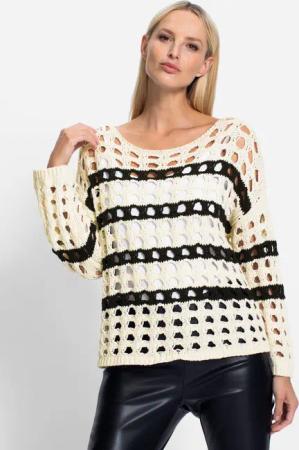 heine Strickpullover Ajourpullover