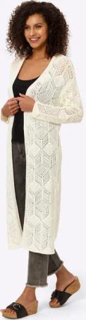 heine Strickjacke Longstrickjacke