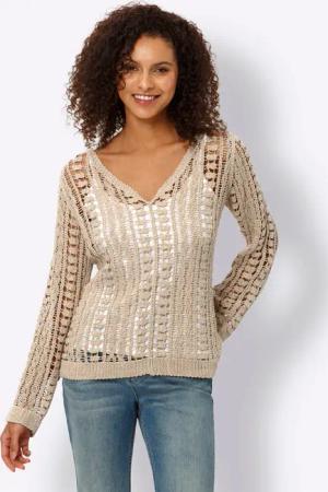 heine Strickpullover Ajourpullover