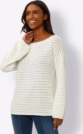heine Strickpullover Ajourpullover