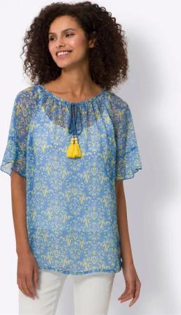 heine Klassische Bluse Chiffonbluse