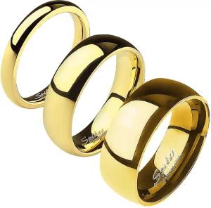 Taffstyle Fingerring Herrenring Damenring Edelstahl Gold