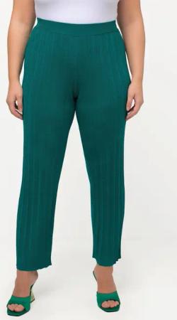 Ulla Popken Schlupfhose Strickhose Feinripp weites