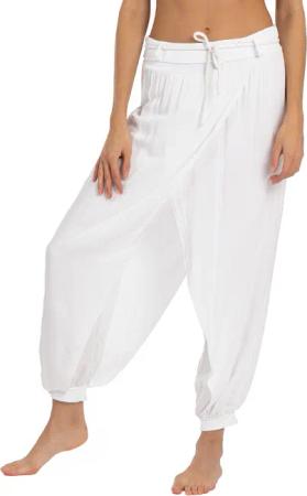 Caspar Stoffhose KHS054 leichte Damen Sommer