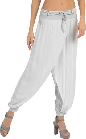 Caspar Stoffhose KHS054 leichte Damen Sommer