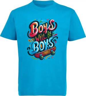MyDesign24 T-Shirt Kinder Print Shirt Skateboard