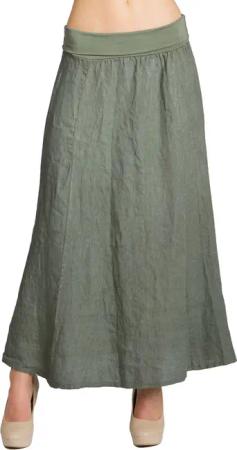 Caspar Faltenrock RO019 Damen langer Maxi