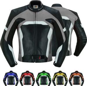 German Wear Motorradjacke GW409J Motorradjacke Büffelleder