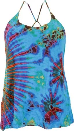 Guru-Shop T-Shirt Batik Hippie Top -