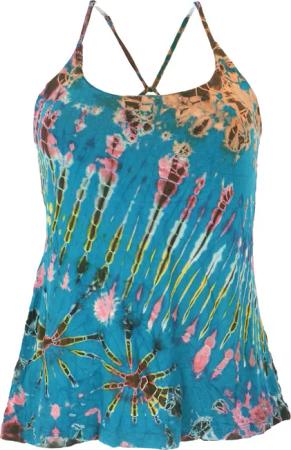 Guru-Shop T-Shirt Batik Hippie Top -