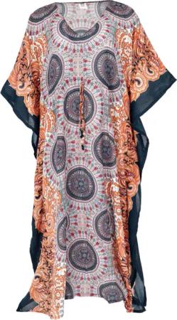 Guru-Shop Midikleid Ponchokleid, Kaftan, Maxikleid, Strandkleid