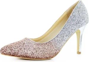 White Lady 827 Glitter Pumps mit