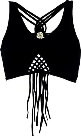 Guru-Shop T-Shirt Goa Psytrance Bikini Top,