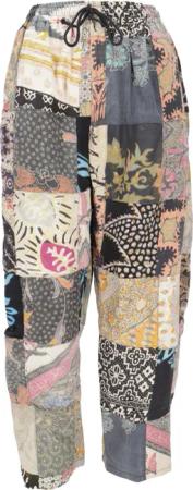 Guru-Shop Relaxhose Unikat upcyceling Patchwork Hose