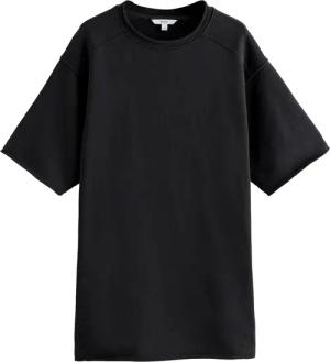 Next Shirtkleid Sweatshirt mit unversäubertem Saum