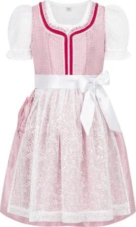 Nübler Dirndl Kinderdirndl Lina in Rosa