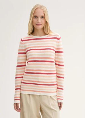 TOM TAILOR Strickpullover Strickpullover aus Bio-Baumwolle