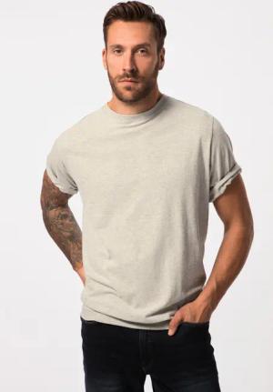 JP1880 T-Shirt T-Shirt Bauchfit Basic Halbarm