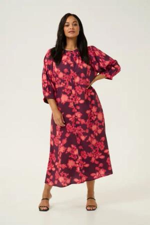 KAFFE Curve Blusenkleid Kleid KCmaddi Große