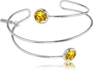 LUISIA® Armreif "Spiral Armreif Fjella mit